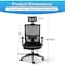 Ipower Simple Deluxe Task Office Chair Ergonomic Mesh Computer Chair FNOFFICHAIRA02BPRO - alternate 7